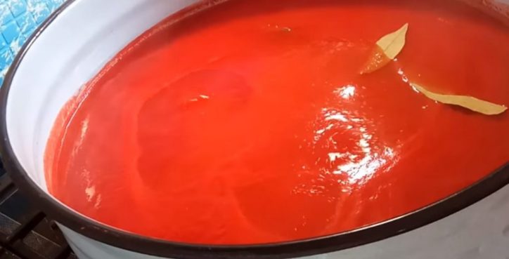 Домашний рецепт вкусного томатного сока без соковыжималки